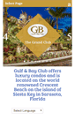 Mobile Screenshot of gulfandbayclub.com