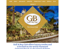 Tablet Screenshot of gulfandbayclub.com